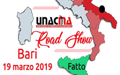 UNACMA in Puglia: la prossima tappa del ROAD SHOW