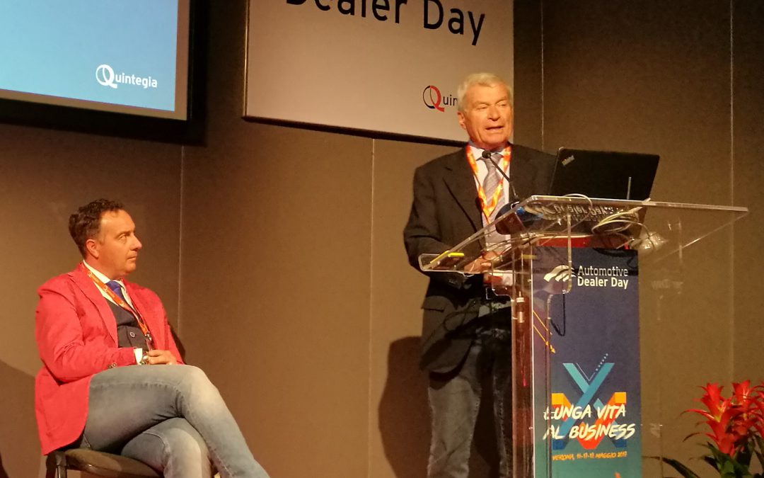Carlo Sangalli Presidente di Confcommercio, al TAO
