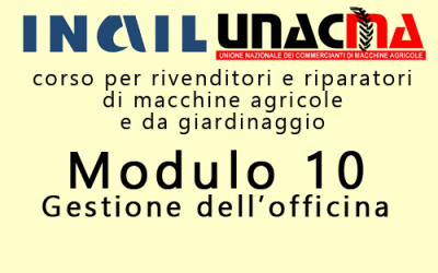 Corso Inail-Unacma sulla gestione delle officine: Bologna, 6 novembre